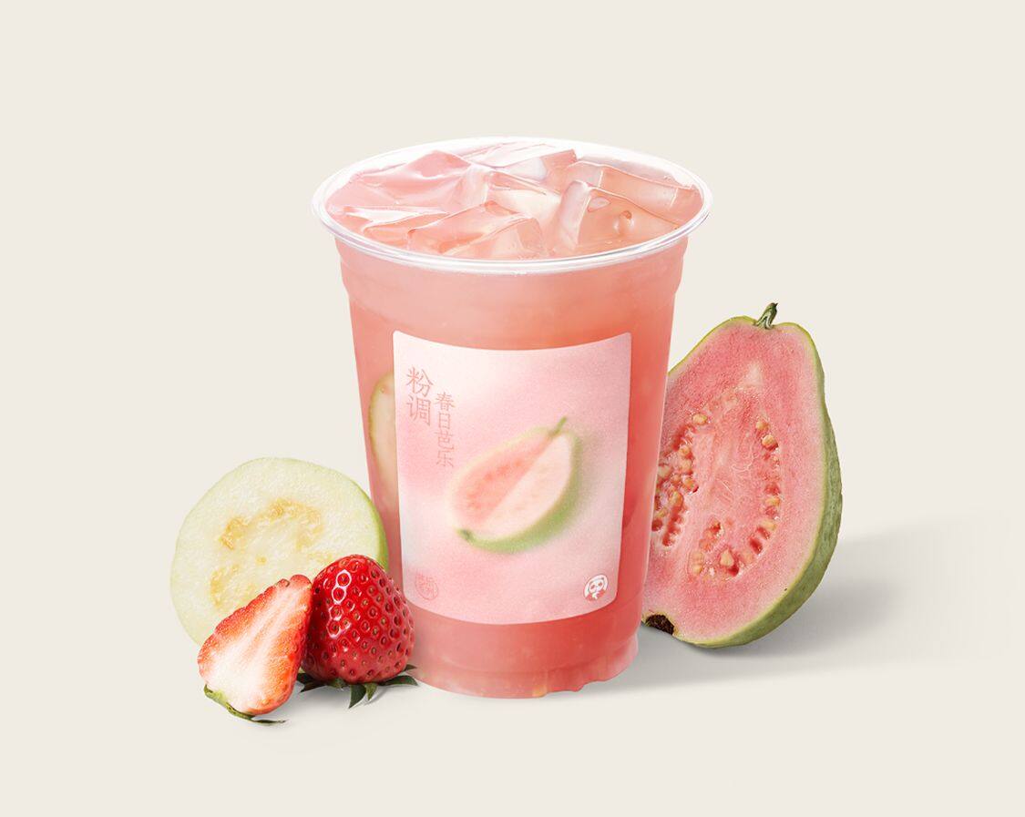 芭乐草莓鲜果杯