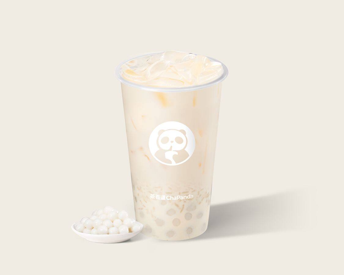 白玉丸子奶绿